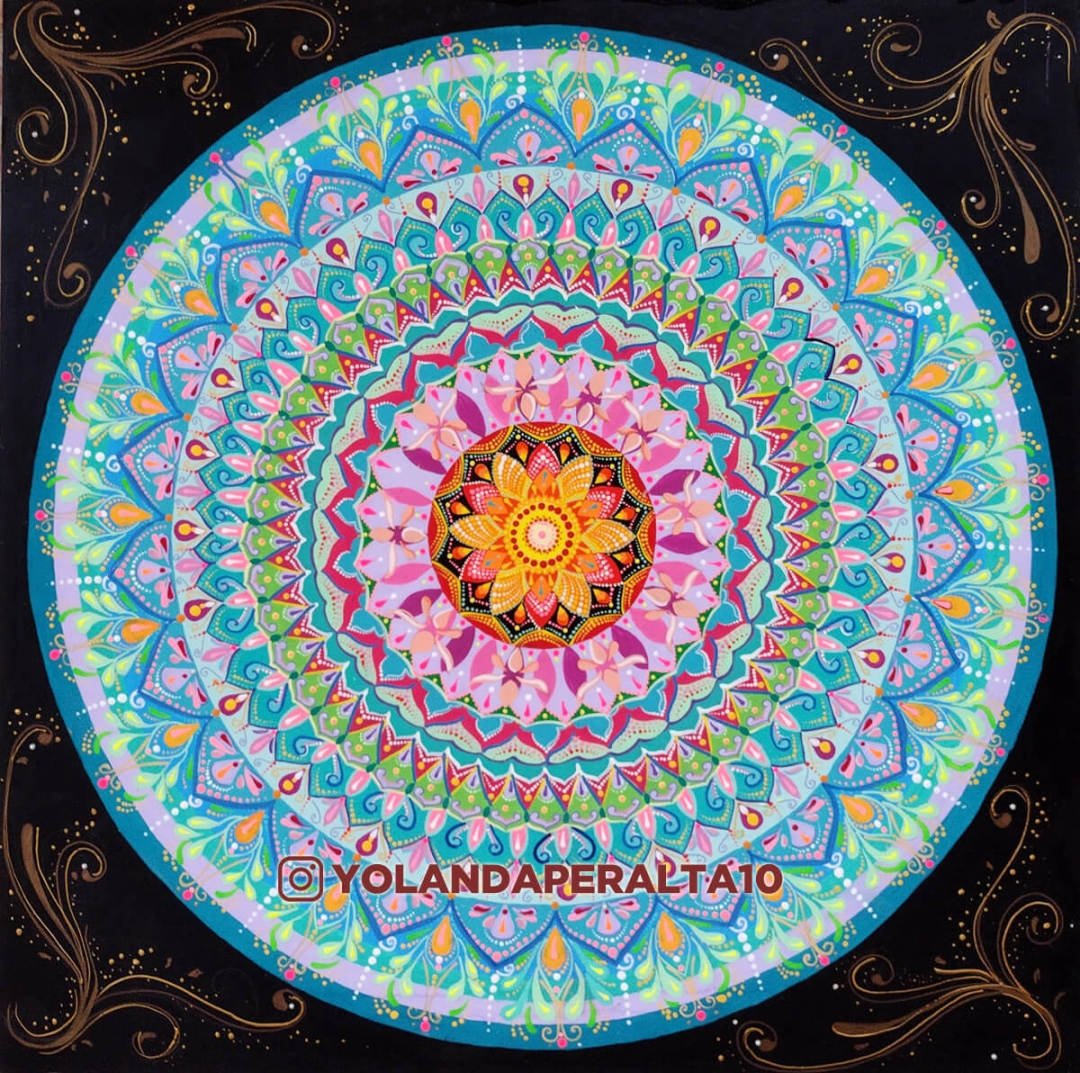 mandala cosmos 100cm 2