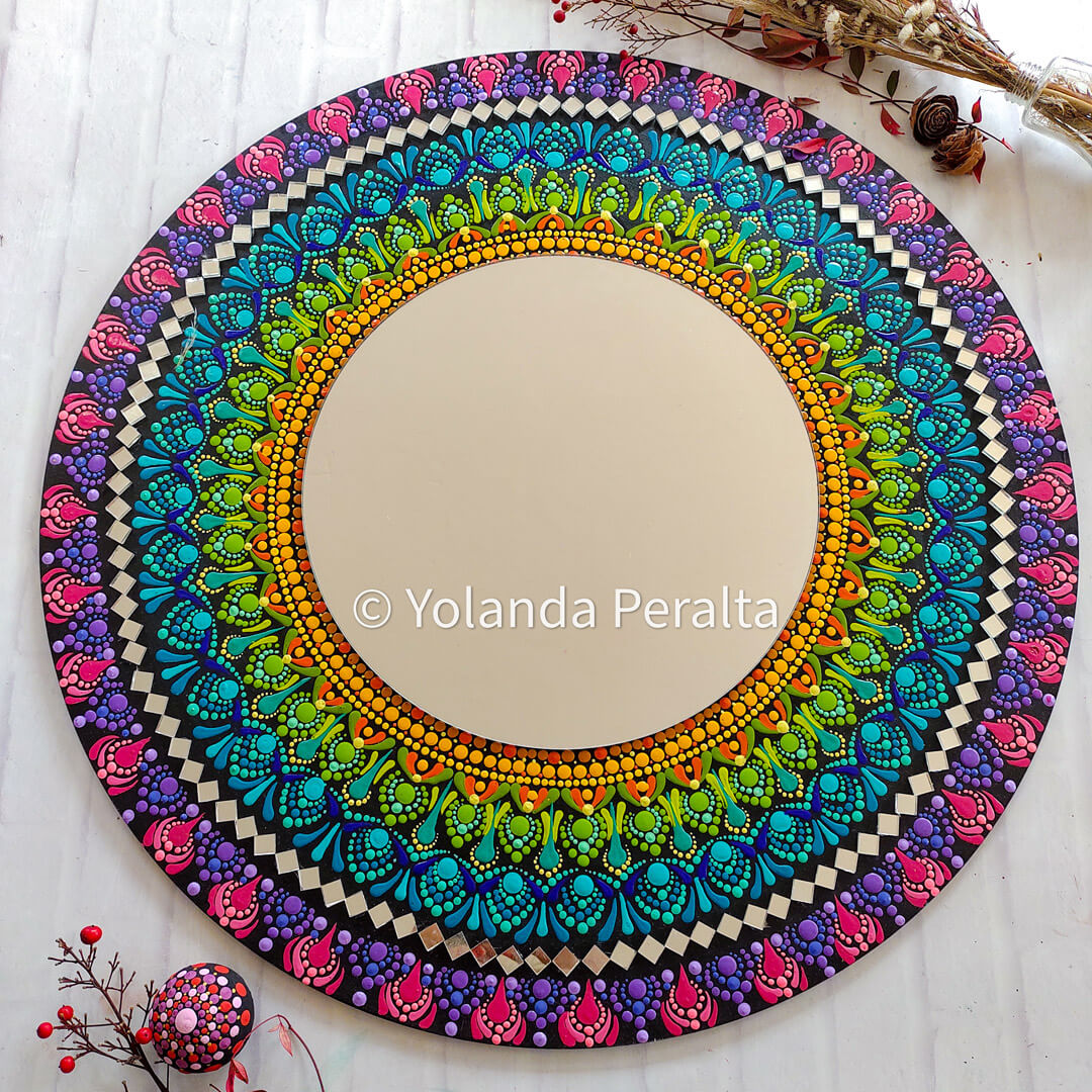 mirror mandala chakras 1